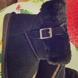 Bear Paw black warm bootie boots ❤️